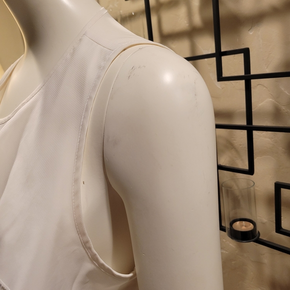 Cream Front Layered Ruffeled Blouse - Picture 2 of 7